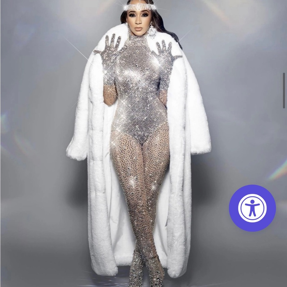 Angel Brinks Diamond Body Suit